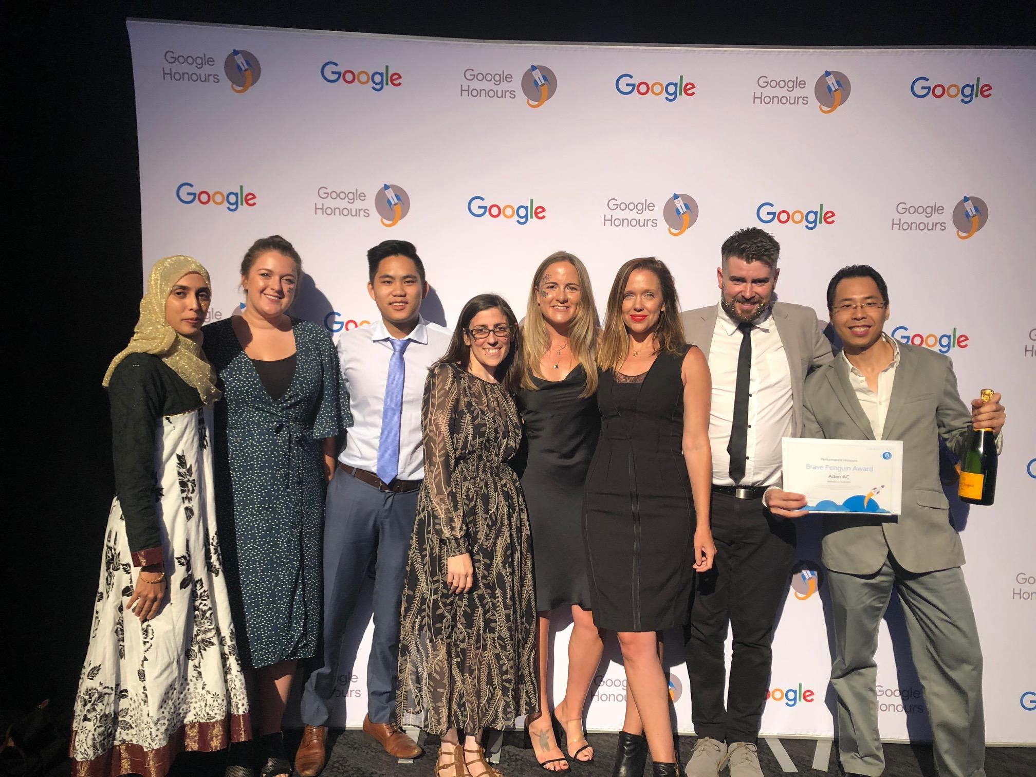 WebSavvy team Google Awards Jan 2019